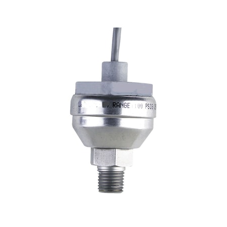 Dwyer Instruments Pressure transmitter, range -14.7 to 30 psig. 673-13